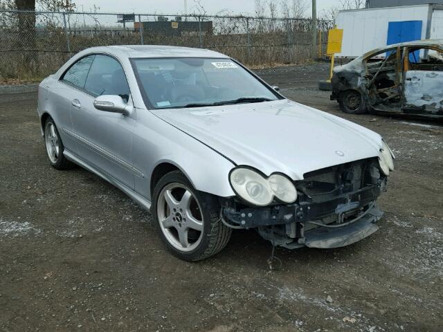 WDBTJ75J33F048015 - 2003 MERCEDES-BENZ CLK 500 SILVER photo 1