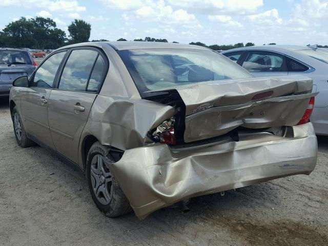 1G1ZS58F58F114052 - 2008 CHEVROLET MALIBU LS 棕色 照片 3