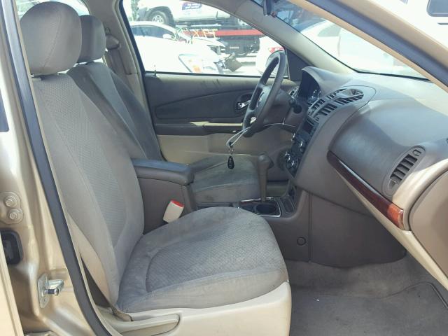 1G1ZS58F58F114052 - 2008 CHEVROLET MALIBU LS 棕色 照片 5