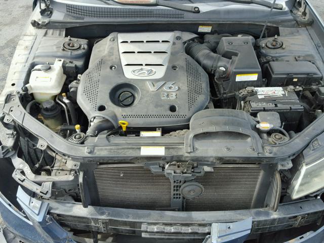 5NPEU46F26H093354 - 2006 HYUNDAI SONATA GLS BLUE photo 7