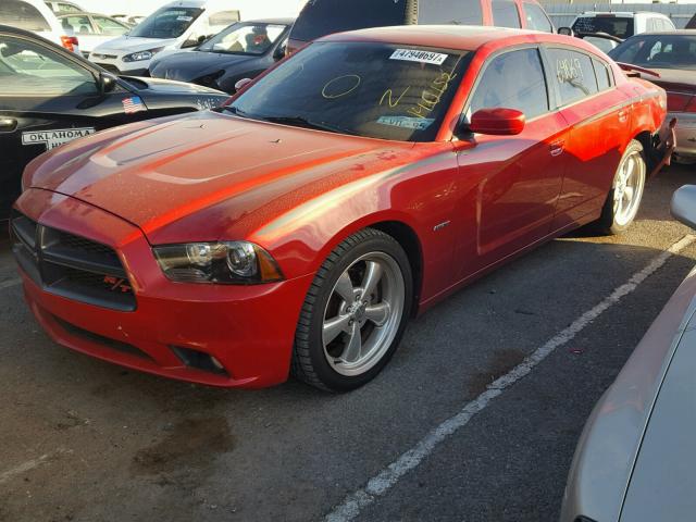 2C3CDXCT2CH140152 - 2012 DODGE CHARGER R/ RED photo 2