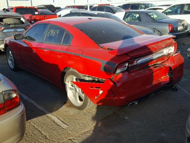 2C3CDXCT2CH140152 - 2012 DODGE CHARGER R/ RED photo 3