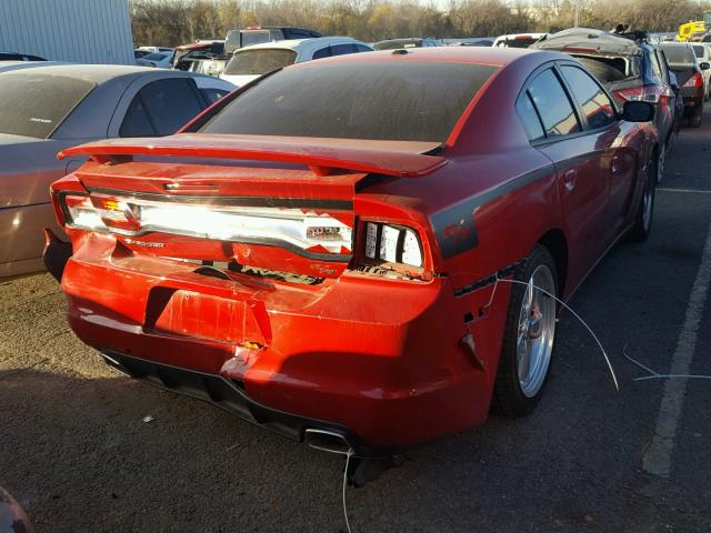 2C3CDXCT2CH140152 - 2012 DODGE CHARGER R/ RED photo 4