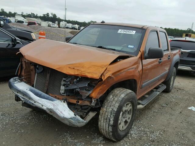 1GCDS136348149866 - 2004 CHEVROLET COLORADO ORANGE photo 2