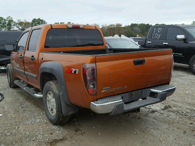 1GCDS136348149866 - 2004 CHEVROLET COLORADO ORANGE photo 3