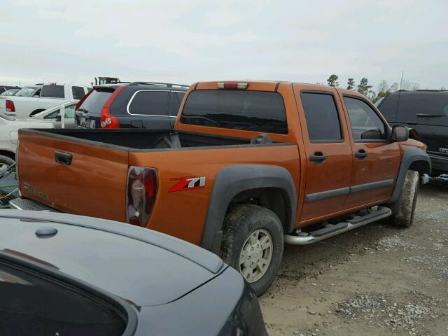 1GCDS136348149866 - 2004 CHEVROLET COLORADO ORANGE photo 4