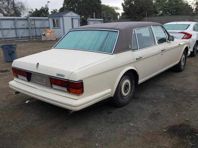 SCAZN42A2GCX14086 - 1986 ROLLS-ROYCE SILVER SPU WHITE photo 4