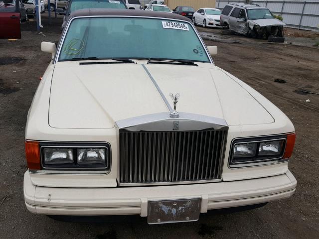 SCAZN42A2GCX14086 - 1986 ROLLS-ROYCE SILVER SPU WHITE photo 9