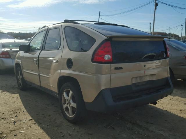 3G7DB03E82S565044 - 2002 PONTIAC AZTEK GOLD photo 3