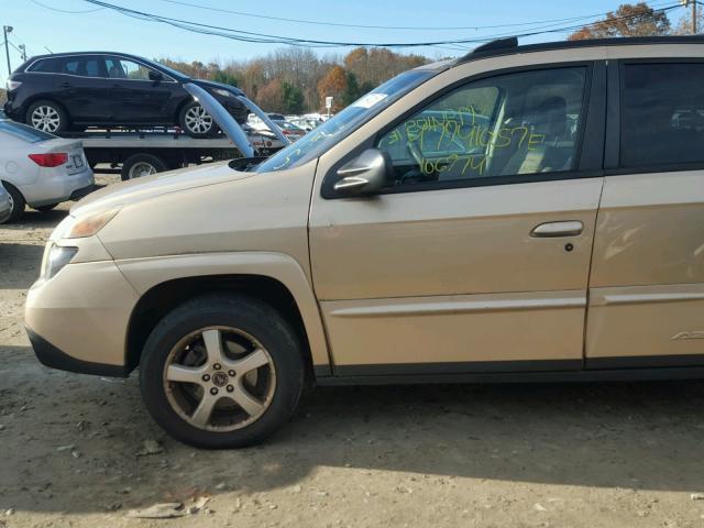 3G7DB03E82S565044 - 2002 PONTIAC AZTEK GOLD photo 9