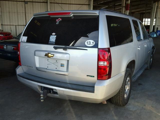 1GNUCHE01AR135170 - 2010 CHEVROLET SUBURBAN C SILVER photo 4