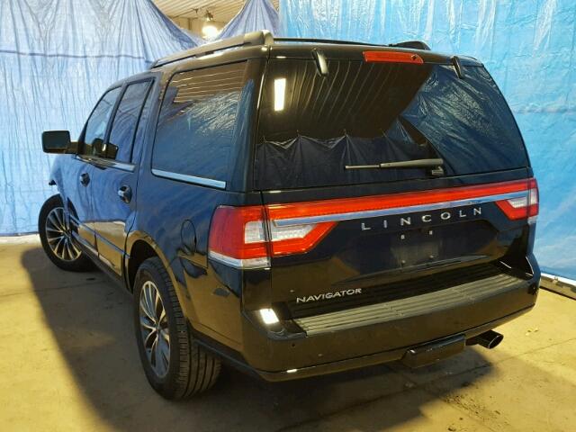 5LMJJ2JT8HEL07591 - 2017 LINCOLN NAVIGATOR 黑色 照片 3