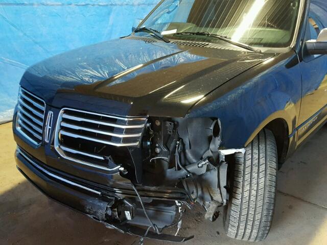 5LMJJ2JT8HEL07591 - 2017 LINCOLN NAVIGATOR 黑色 照片 9