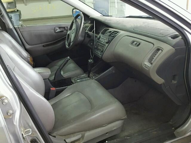 JHMCG56631C020775 - 2001 HONDA ACCORD EX SILVER photo 5