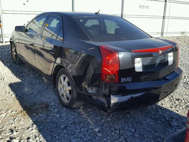 1G6DP567950104513 - 2005 CADILLAC CTS HI FEA BLACK photo 3