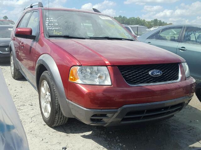 1FMDK05167GA27651 - 2007 FORD FREESTYLE RED photo 1
