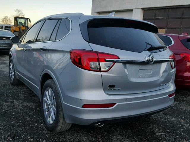 LRBFXBSA1HD122554 - 2017 BUICK ENVISION E SILVER photo 3