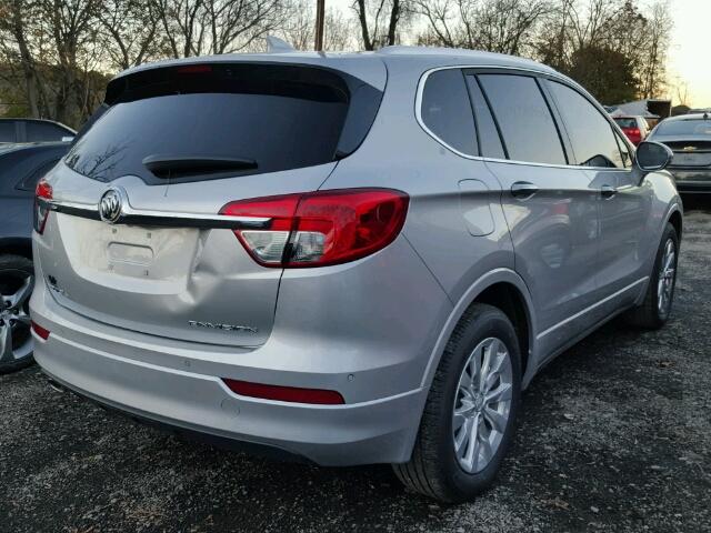 LRBFXBSA1HD122554 - 2017 BUICK ENVISION E SILVER photo 4