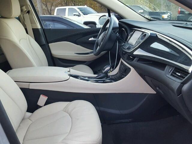 LRBFXBSA1HD122554 - 2017 BUICK ENVISION E SILVER photo 5