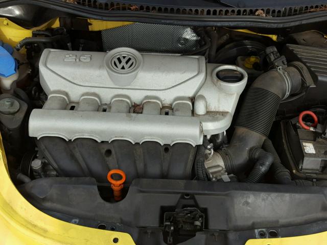 3VWPW31C78M515381 - 2008 VOLKSWAGEN NEW BEETLE 黄色 照片 7