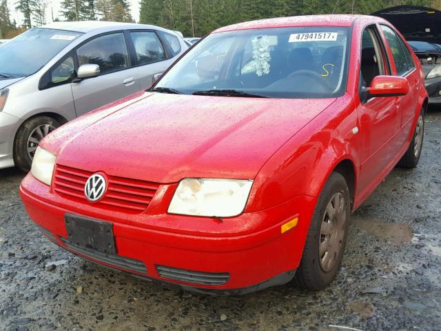 3VWRK69MX3M126844 - 2003 VOLKSWAGEN JETTA GL RED photo 2