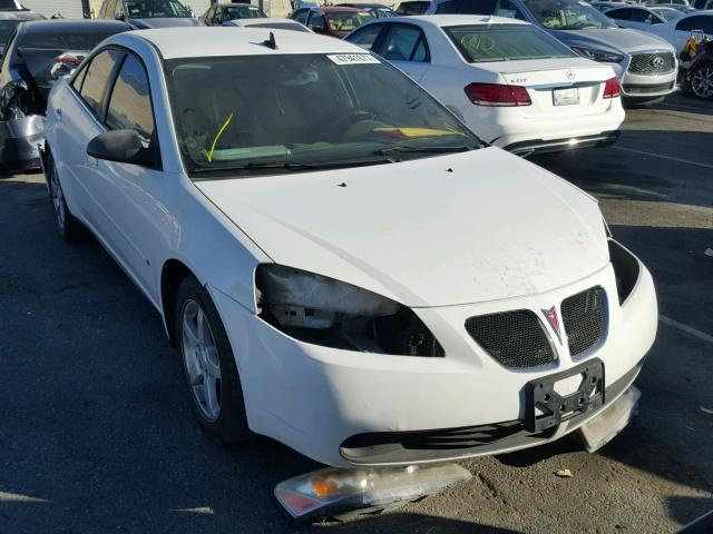 1G2ZH57N494105102 - 2009 PONTIAC G6 GT WHITE photo 1