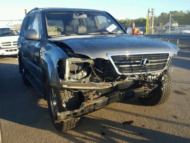 JTJHT00WX13501750 - 2001 LEXUS LX 470 GRAY photo 1