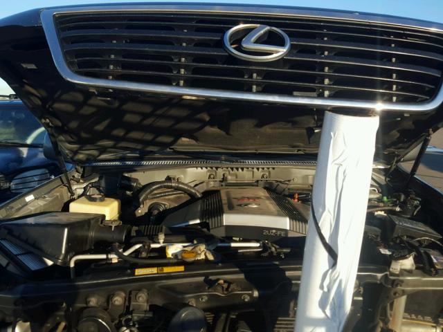 JTJHT00WX13501750 - 2001 LEXUS LX 470 GRAY photo 7