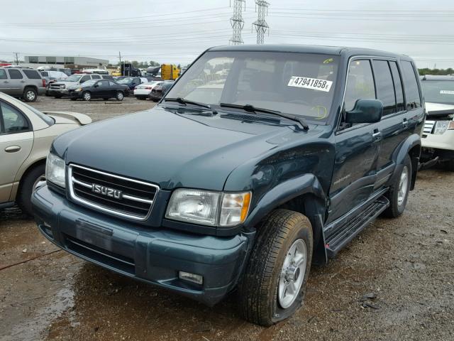 JACDJ58XXX7913104 - 1999 ISUZU TROOPER S GREEN photo 2