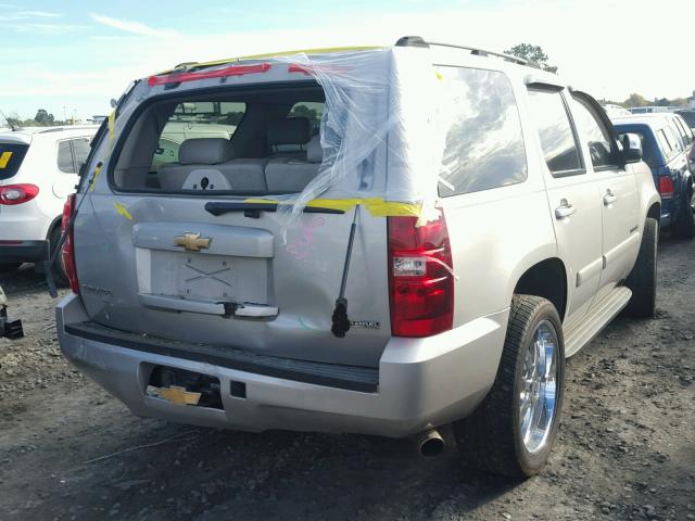 1GNFC13037R245570 - 2007 CHEVROLET TAHOE C150 SILVER photo 4