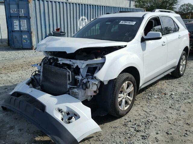 2GNALDEK5C6373325 - 2012 CHEVROLET EQUINOX LT WHITE photo 2