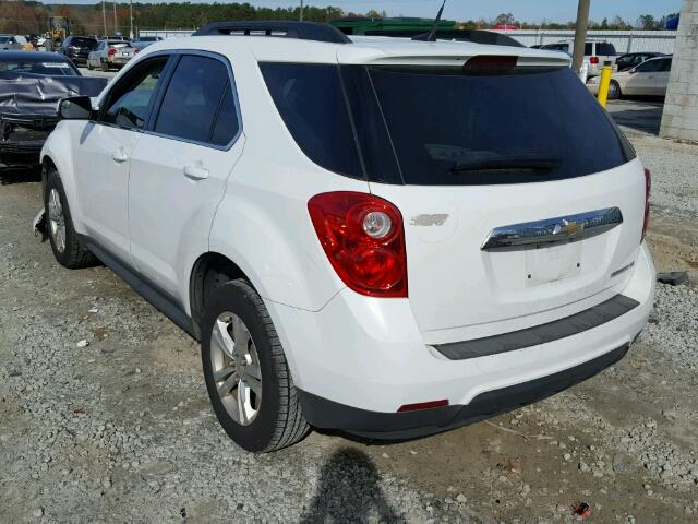 2GNALDEK5C6373325 - 2012 CHEVROLET EQUINOX LT WHITE photo 3