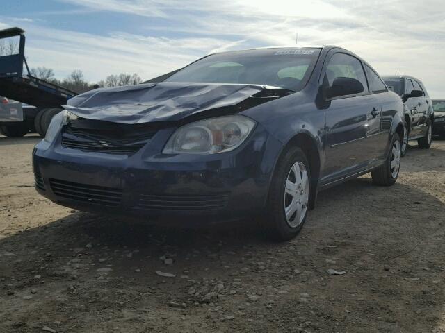 1G1AD1F59A7127803 - 2010 CHEVROLET COBALT 1LT BLUE photo 2