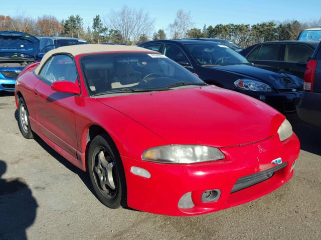 4A3AX35G7XE048497 - 1999 MITSUBISHI ECLIPSE SP RED photo 1