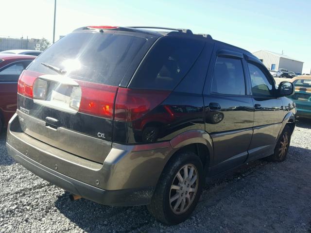 3G5DA03E65S527747 - 2005 BUICK RENDEZVOUS BLACK photo 4