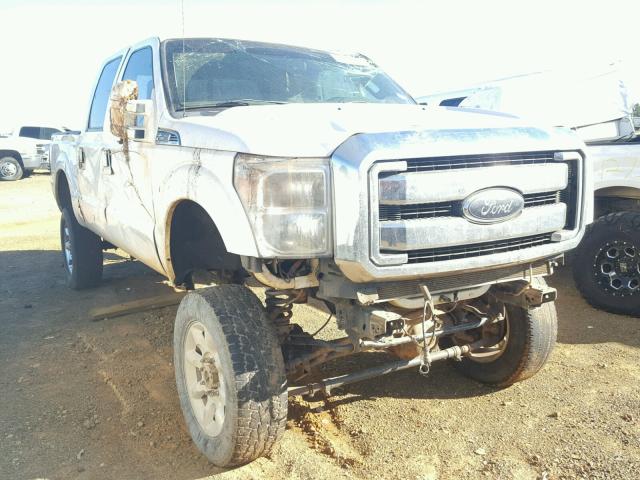 1FT7W2BT4EEB60909 - 2014 FORD F250 SUPER WHITE photo 1