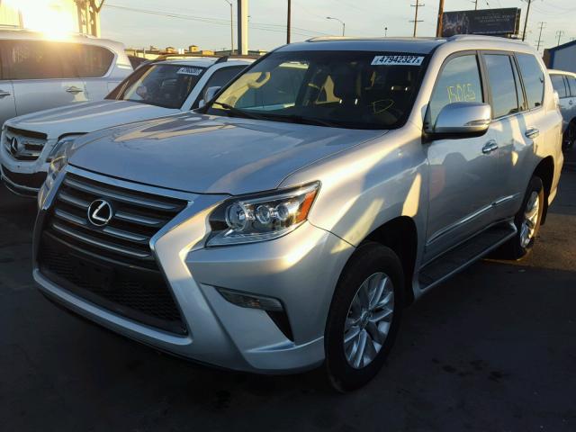 JTJBM7FX3H5161027 - 2017 LEXUS GX BASE SILVER photo 2