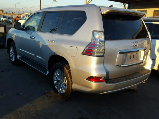 JTJBM7FX3H5161027 - 2017 LEXUS GX BASE SILVER photo 3