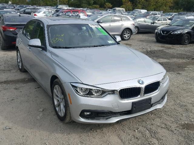 WBA8A3C52JA357648 - 2018 BMW 320 XI SILVER photo 1