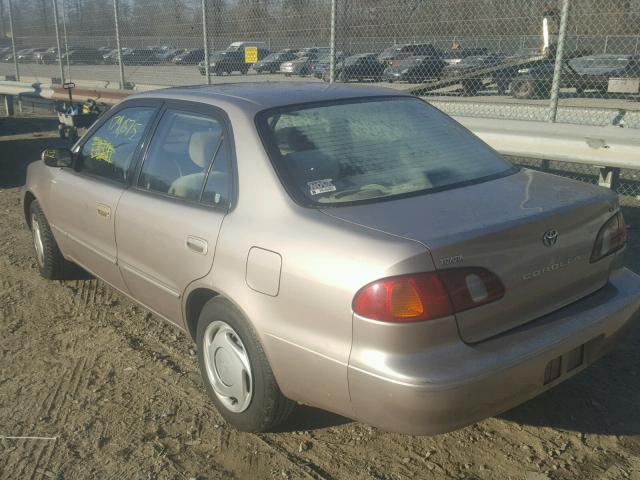 2T1BR18E6WC052445 - 1998 TOYOTA COROLLA VE BEIGE photo 3