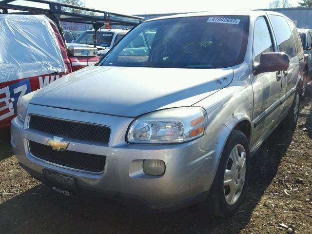 1GNDV23L86D142223 - 2006 CHEVROLET UPLANDER L SILVER photo 2