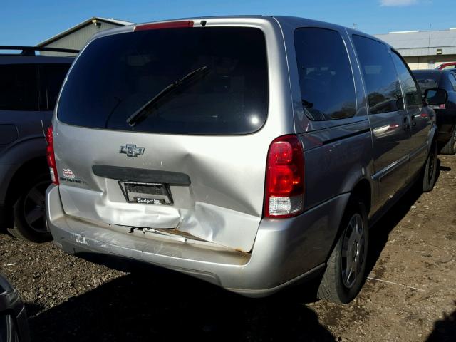 1GNDV23L86D142223 - 2006 CHEVROLET UPLANDER L SILVER photo 4