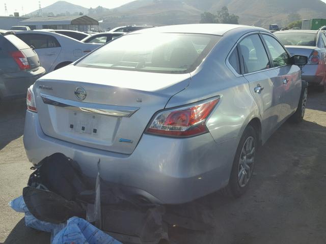 1N4AL3AP8EC400344 - 2014 NISSAN ALTIMA 2.5 SILVER photo 4