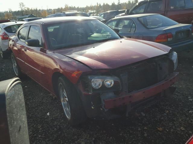 2B3KA43D49H570928 - 2009 DODGE CHARGER RED photo 1