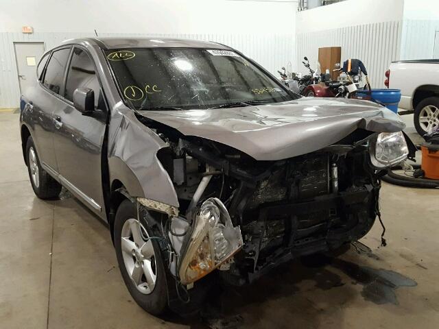 JN8AS5MTXDW524523 - 2013 NISSAN ROGUE S GRAY photo 1