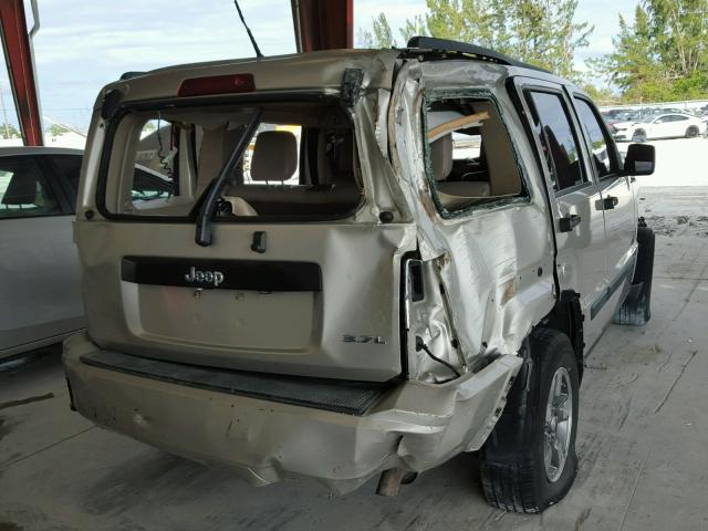 1J8GP28K88W245738 - 2008 JEEP LIBERTY SP GRAY photo 4