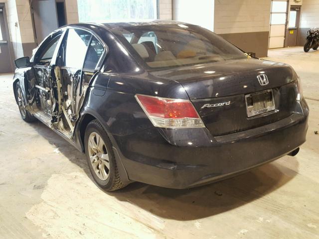 1HGCP26418A079524 - 2008 HONDA ACCORD LXP BLACK photo 3