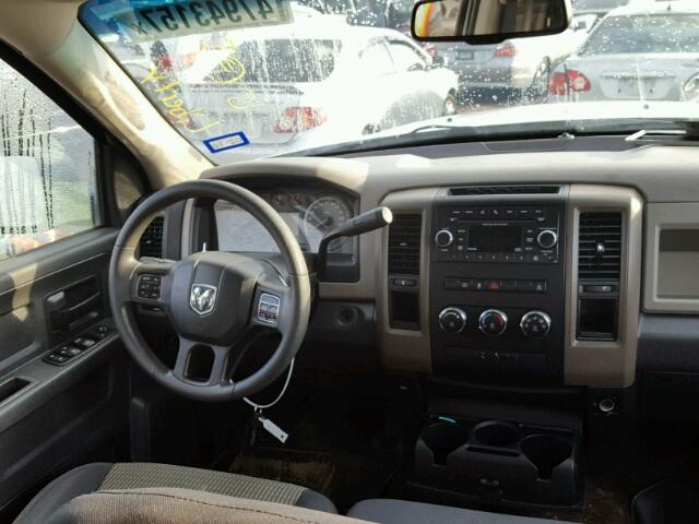 3C6TD4CT4CG332965 - 2012 DODGE RAM 2500 S WHITE photo 9