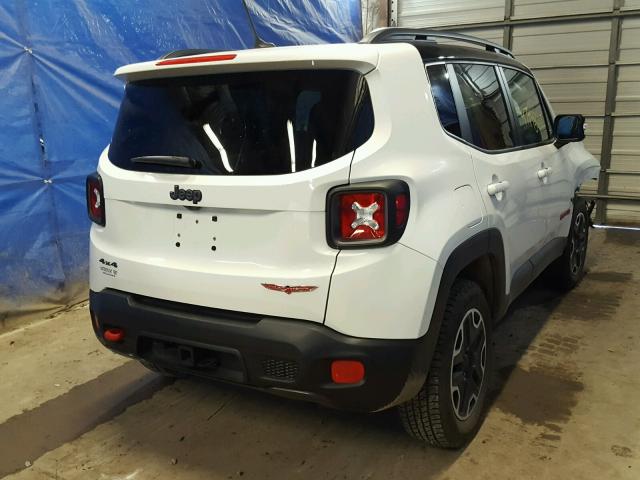 ZACCJBCB6HPF29199 - 2017 JEEP RENEGADE T WHITE photo 4