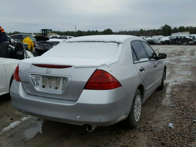 1HGCM56136A149232 - 2006 HONDA ACCORD VAL SILVER photo 4